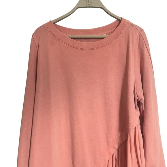 Soft Surroundings XL Ruffled Long Sleeve Top sweater - Picture 3 of 8